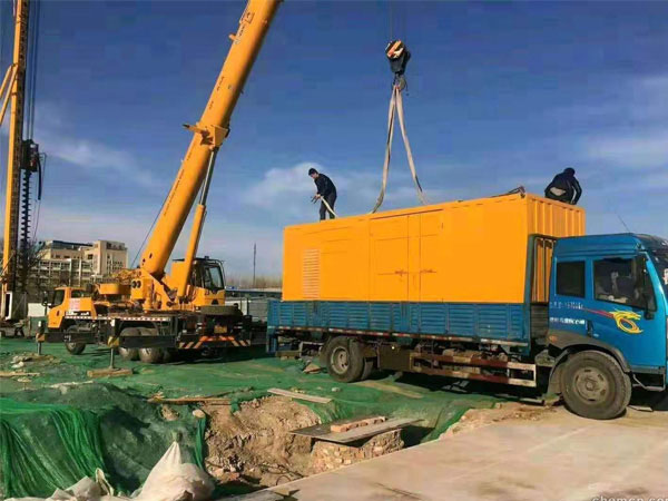 平顶山万科工程建设租赁一台大型静音发